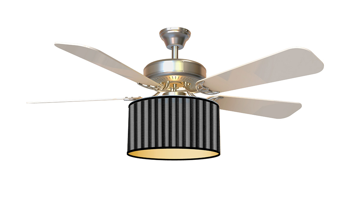 drum fan shade drum fan shade